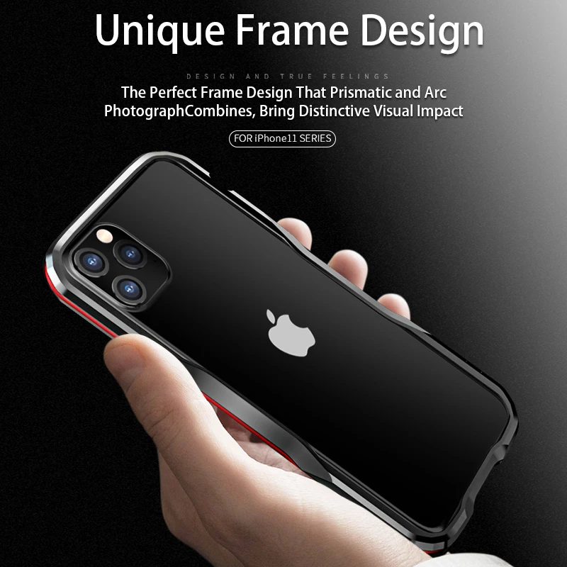 LUPHIE чехол для телефона для iPhone 11 Pro Max металлический бампер классная алюминиевая рамка чехол для iPhone 11 Pro Max противоударный чехол Coque