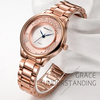

Rose Gold Women Watches Ladies Watch 2019 Luxury Creative Rolling Ball Waterproof Female Wristwatch Relogio Feminino Reloj Mujer