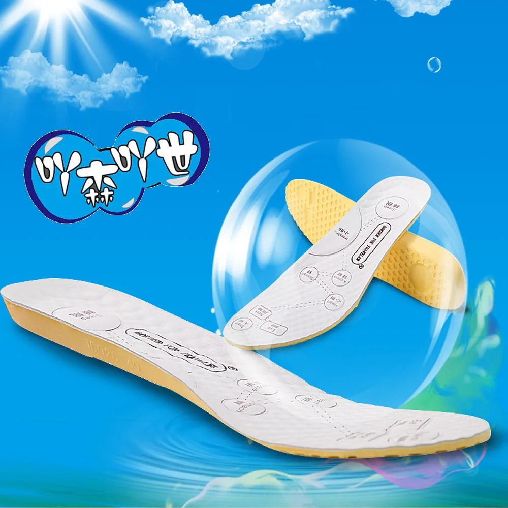 

Massage Insoles Health Care Full Pad Pig Skin Sports Insoles Breathable Soft Running Shoes Cushion for Men and Women