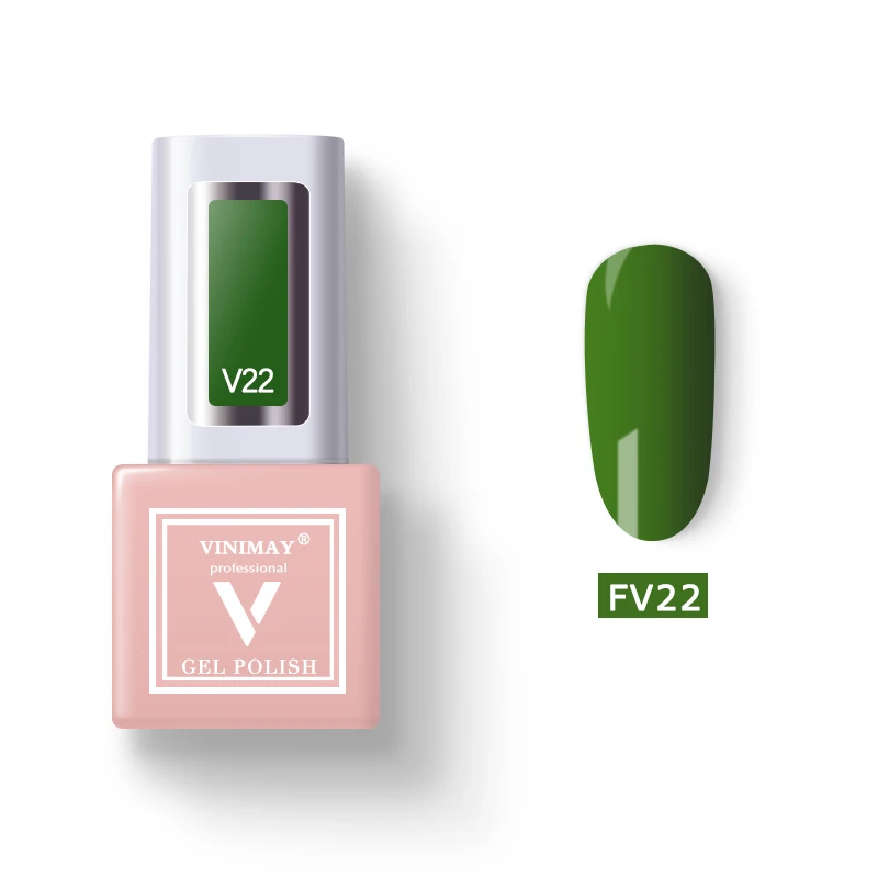 VINIMAY 60 цветов гель лак для ногтей vernis Полупостоянный УФ гель лак для ногтей праймер Замачивание от ногтей гель лак Полировочный Гель для маникюра - Цвет: FV22