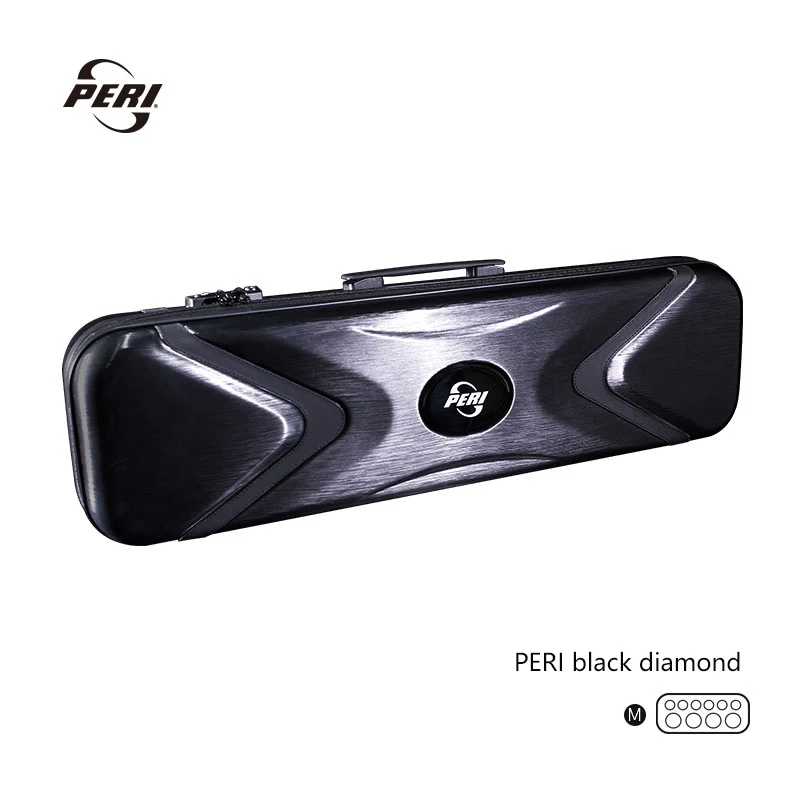 Чехол для бильярда PERI Black бриллиантовый Бассейн Cue с 7 отверстиями 10