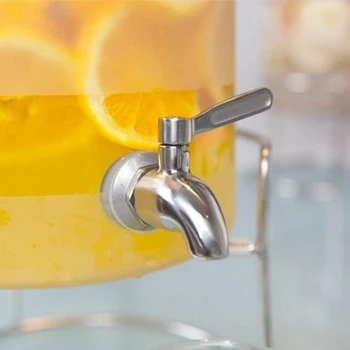 

Barrel Faucets 304 Stainless Steel Beverage Drink Wine Water Dispenser Household