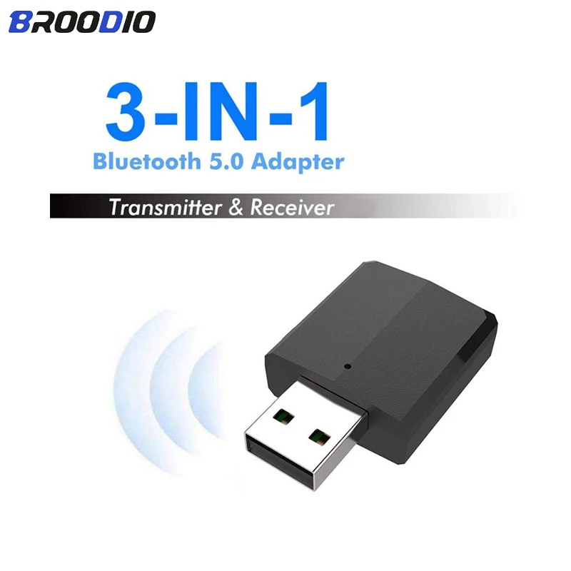 

3 IN 1 Bluetooth 5.0 Audio Transmitter Receiver HIFI Stereo Audio RCA Mini 3.5mm USB Jack AUX Wireless Adapter For TV PC Car Kit