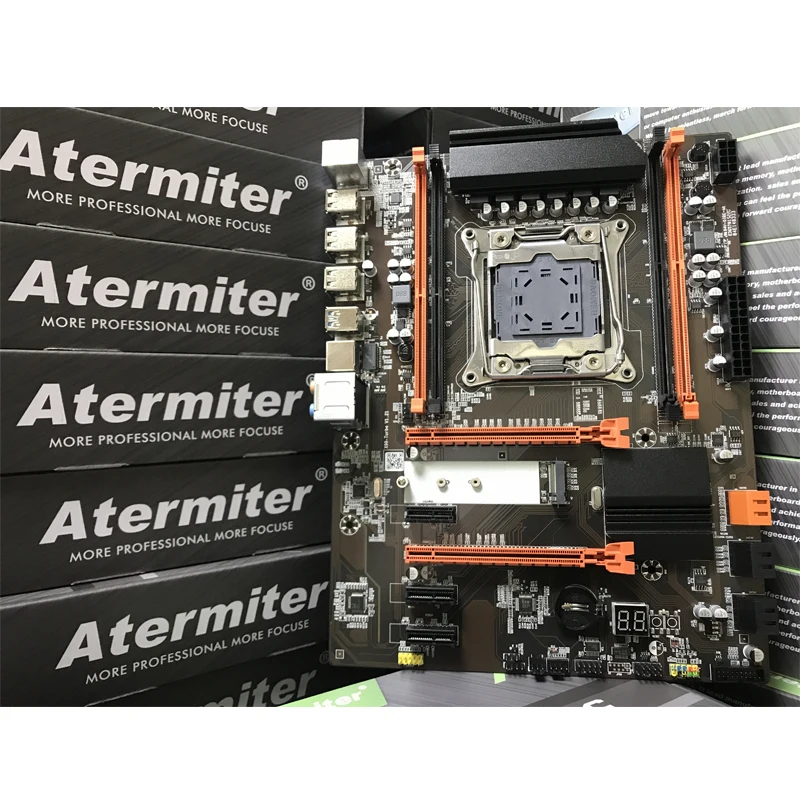 Комплект xeon. Atermiter x99 lga2011-v3. Atermiter x99 v3. Atermiter с lga 2011-3. Материнская плата atermiter x99.