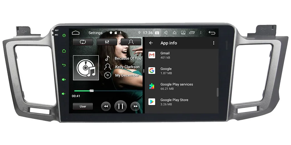 Klyde 10," ips 4G wifi Android 9,0 Восьмиядерный 4 Гб ОЗУ 64 Гб ПЗУ DSP BT автомобильный DVD мультимедийный плеер радио для Toyota RAV4 2012