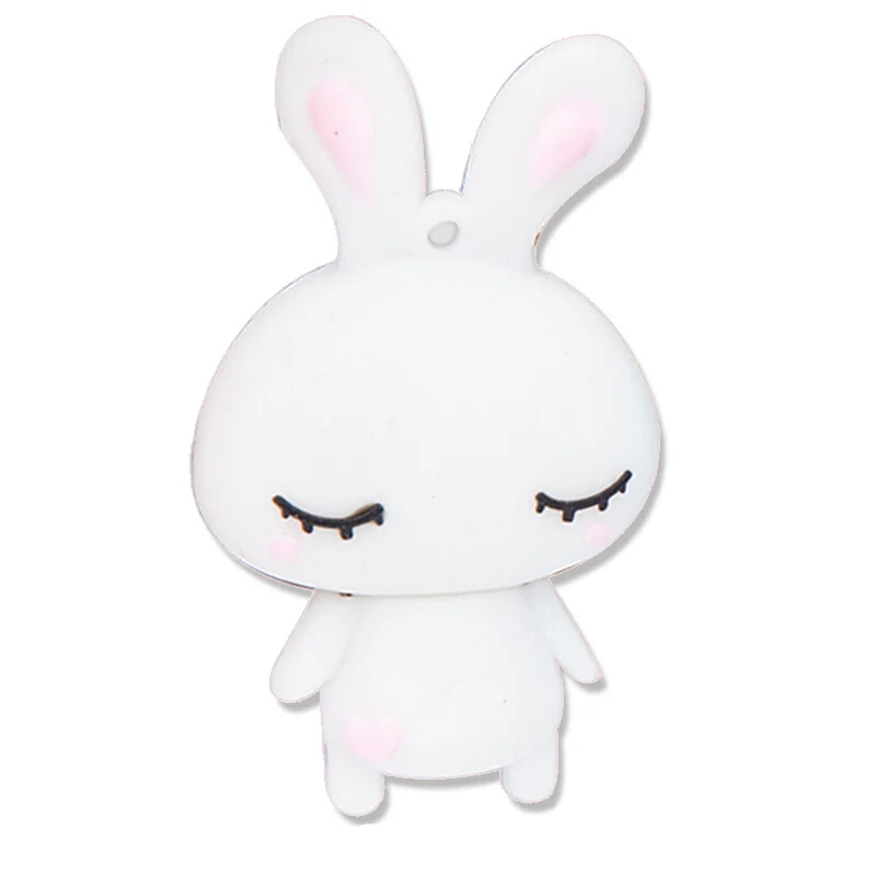 Usb флеш-накопитель LOVE Rabbit мультяшный флеш-накопитель 32GB Usb флэш-диск 4GB 8G 16G 64G 128G флеш-карта памяти Флешка 256GB Usb флешка - Цвет: USB2.0