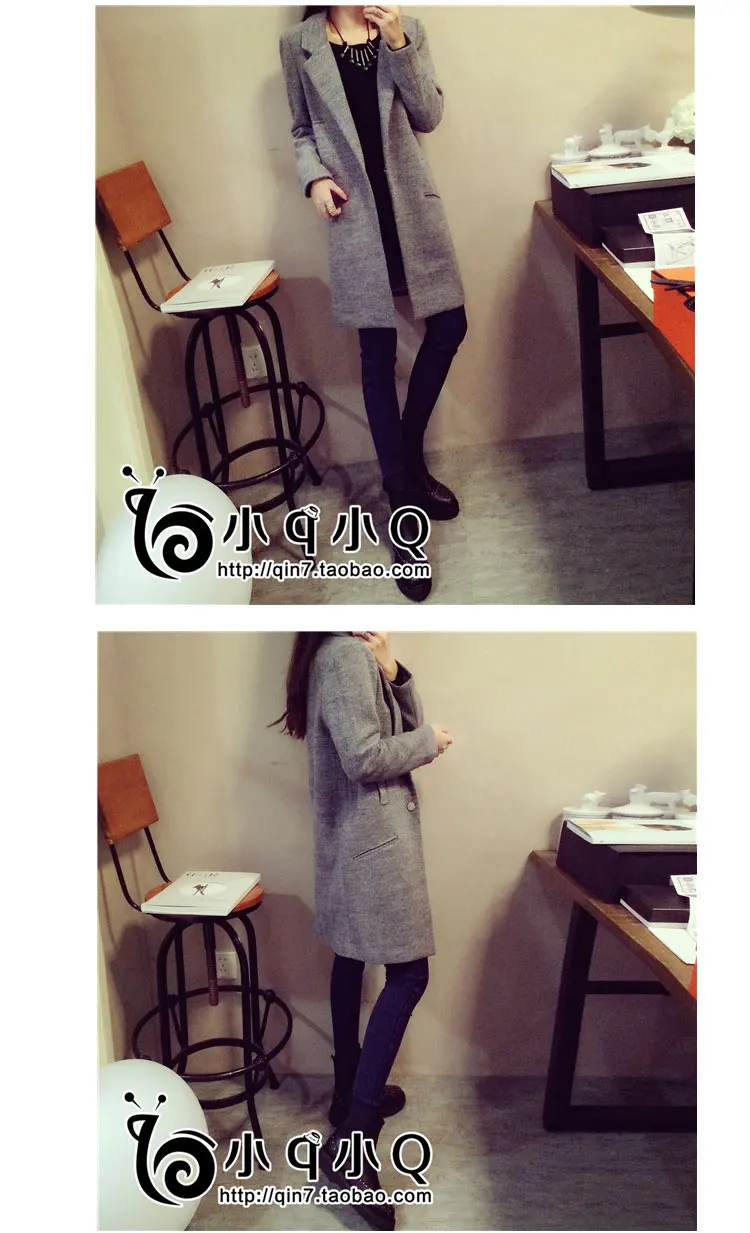 1209# двухсторонние шерстяные товары в Корейском стиле для похудения, толстый бархат, шерстяной костюм средней длины, пальто, шерстяная куртка