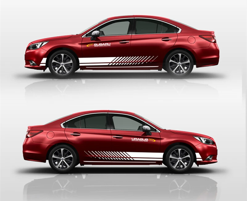 Авто кузова наклейка внешние аксессуары для Subaru Legacy зрение Спорт Mark Levinson спортивные полоски наклейки для автомобиля
