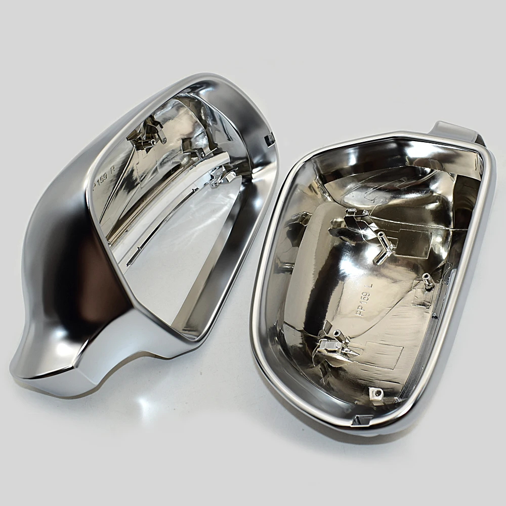 XIANGXIXING Matt Chrome Mirror Cover Rearview Side