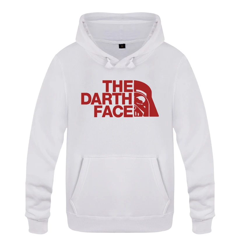 The Darth Face Star Wars Новинка толстовки мужские мужские пуловеры флисовые толстовки с капюшоном