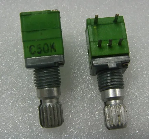 Импортный прецизионный переключатель потенциометра RD09 C50K 3 шт. одинарное