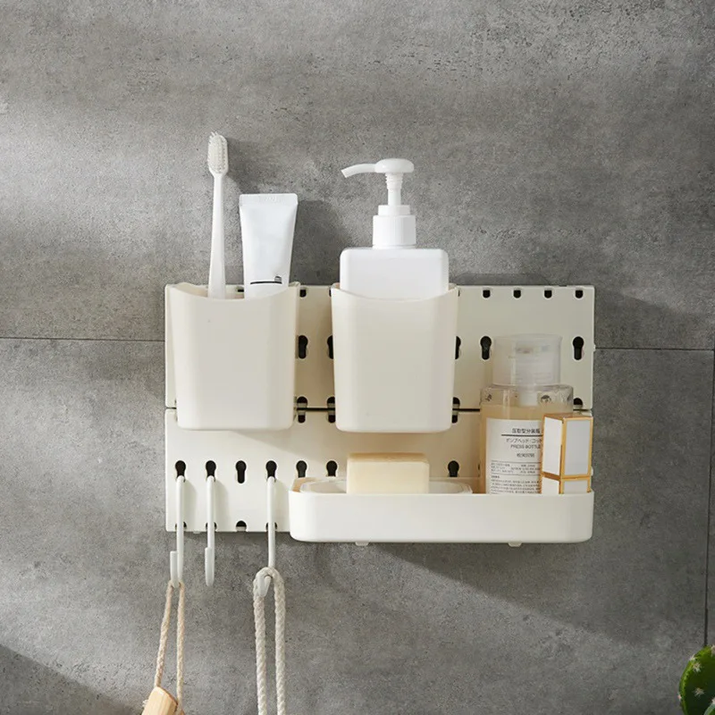 Скандинавский стиль, бытовая Пластиковая Полка для Pegboard, для дома, кухни, ванной комнаты, Pegboard, органайзер для хранения, аксессуары Y