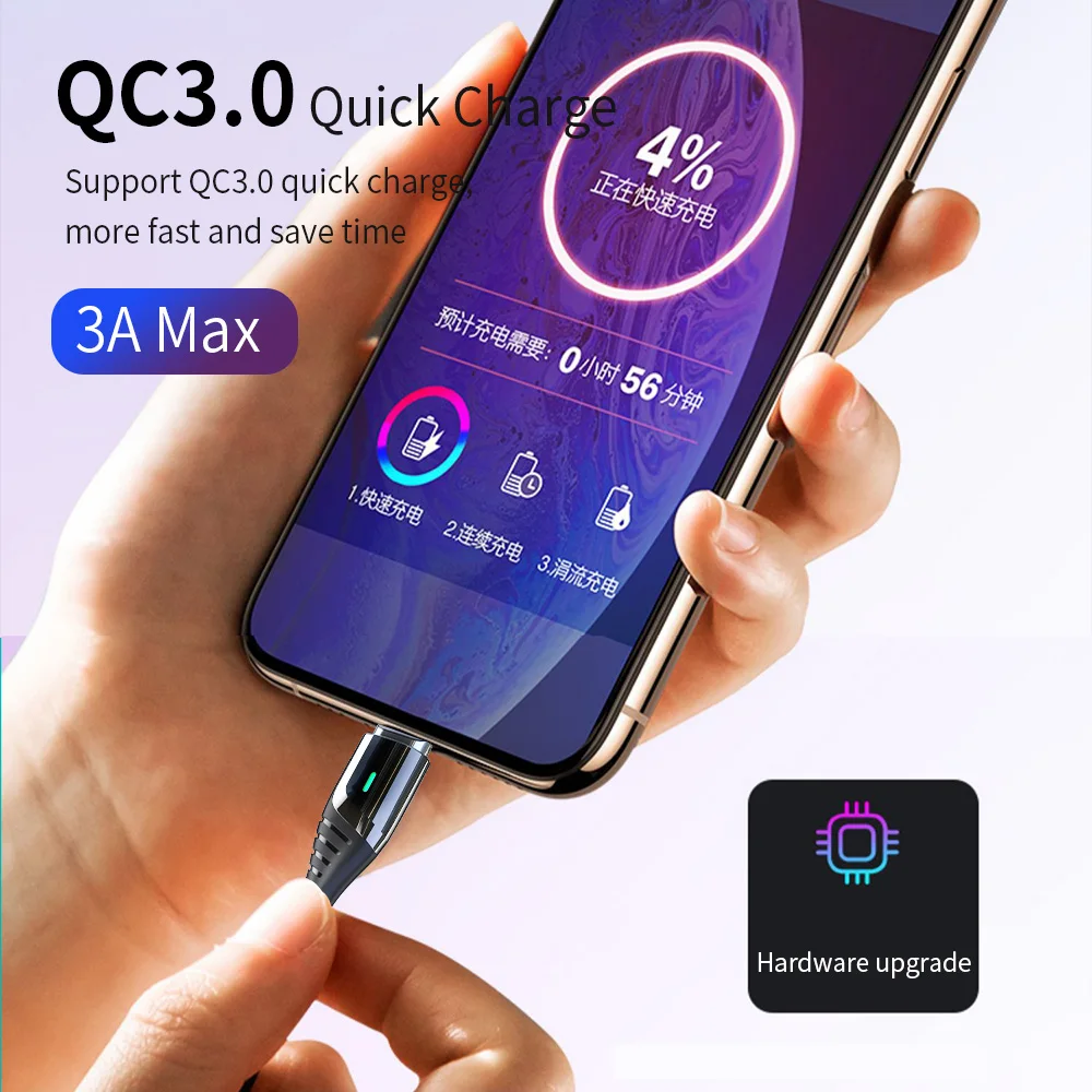 Магнитный кабель Essager Micro usb type C кабель для samsung Oneplus iPhone зарядное устройство магнитный кабель USB C Быстрая зарядка type-C шнур