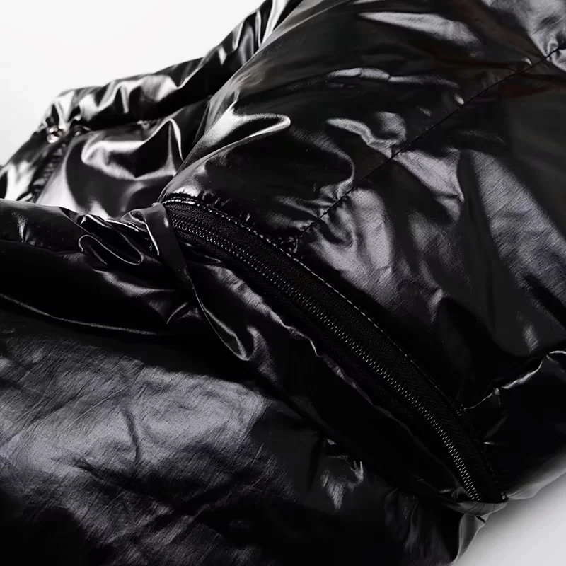 Fashion hooded thick long parka women winter coat letter casual zipper winter jacket korean women parkas mujer