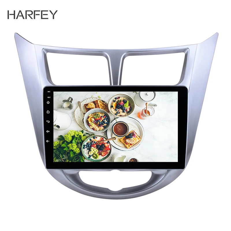 

Harfey Android 8.1 9" Car Multimedia Player for Hyundai Verna 2011 2012 2013 Radio Upgrade GPS Nav Car Stereo Bluetooth 3G WIFI