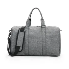 Ougger большая Женская дорожная сумка новое поступление мужские сумки через плечо Серые Оксфордские повседневные Популярные Фитнес-сумки для деловой поездки