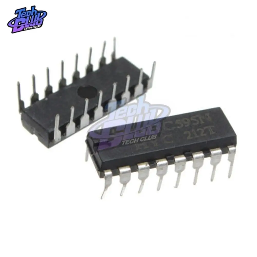 10 шт./лот SN74HC595N 74HC595 74HC595N DIP 16 8 битные переключатели с 3 государственными выходными