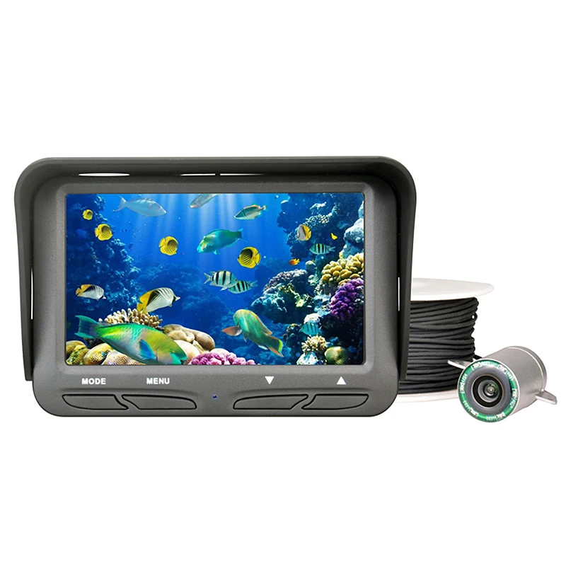 Камера для подводной подледной рыбалки, инструменты для рыбалки, 4,3 дюймов, ЖК-монитор, 6 светодиодов, 720 P, камера ночного видения, 30 м, кабель, рыболокатор Ff118(США