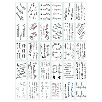 

Flowers Temporary Tattoos Stickers Mixed Style Body Art Waterproof Tattoos for Women Girls or Kids Durable