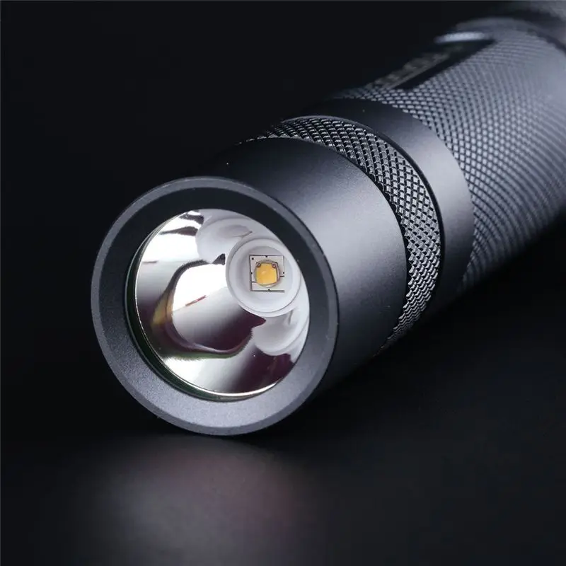 Фонарик Convoy S2 + Nichia 219C светодиодный 12 режимов гладкий 4000K 5700K 7135*4 1400 мАч | Лампы и