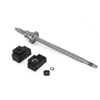 

Ballscrew Anti-Backlash SFU1605-350mm 1605 Ball Screws and 1 Set BK and BF12 for CNC Route Grinding Machine
