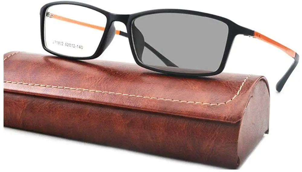 Солнцезащитные фотохромные очки для близорукости женские и мужские ретро tr90