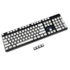 YMDK 104 PBT OEM Profile Pink White Black Pudding Keyset For MX Mechanical Keyboard Not Support Legend Shine Through ► Photo 2/6