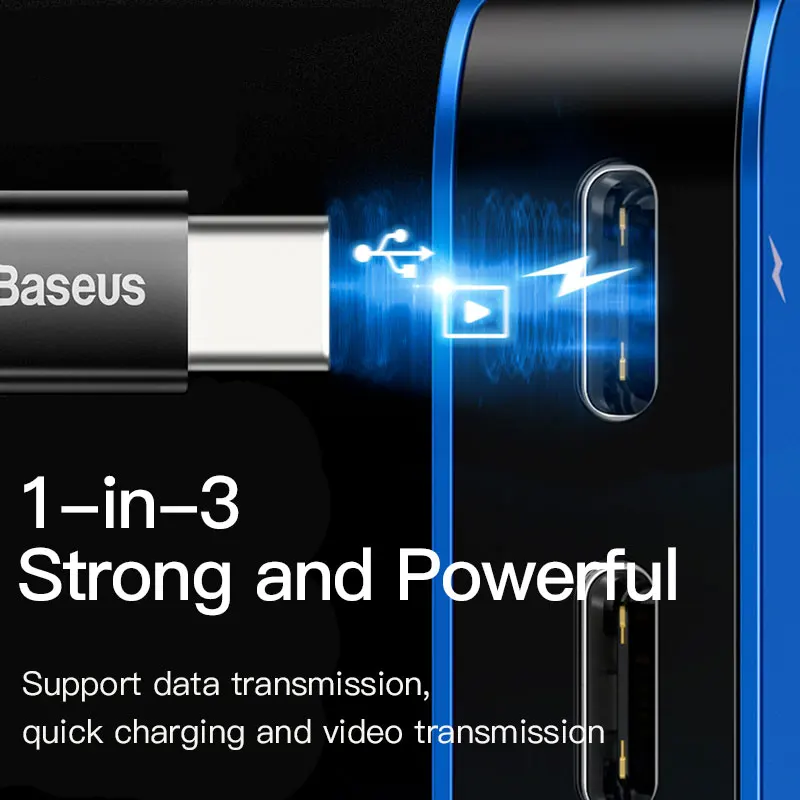  Baseus USB C 30 para Macbook Pro superficie HDMI Thunderbolt 3 Power Multi adaptador USB 30 USB-C t