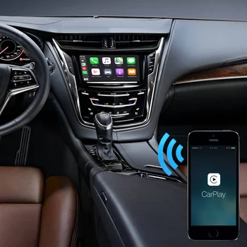 

Wireless Apple iphone carplay adapter for Cadillac XTS ATS SRX CTS XT5 car display retrofit add android auto navi phone spotify