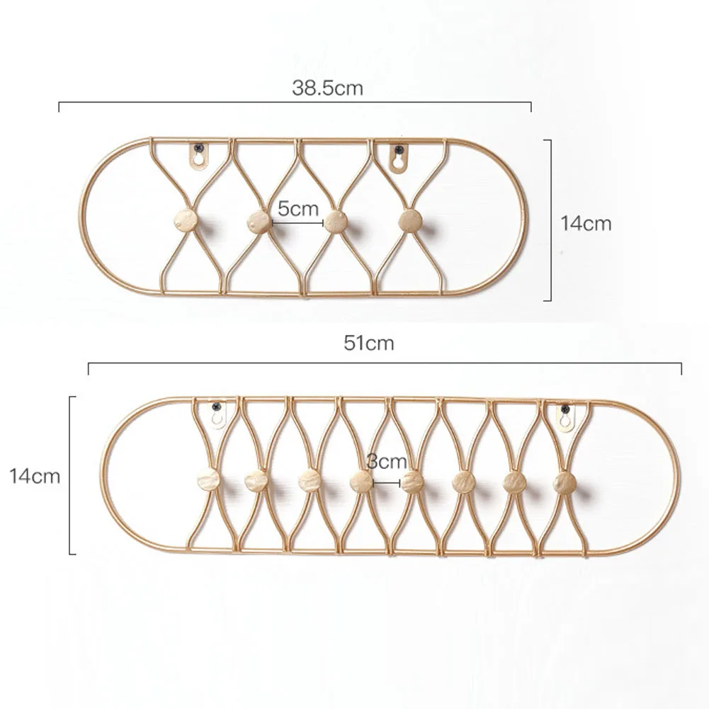 Вешалка-крючок для пальто, держатель, подвесной держатель для хранения, ключница в скандинавском стиле, железный арт, универсальный, сверхмощный, настенный, несколько крючков, для дома