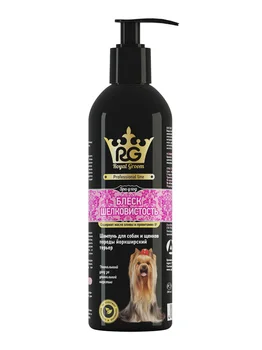 

APICENNA (API-SAN) ROYAL GROOM shiny and silky shampoo for dogs of breed Yorkshire terrier APICENNA