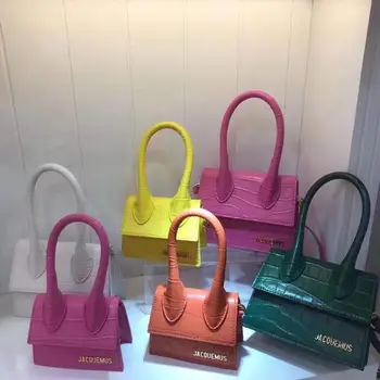 

real leather crocodile pattern bags