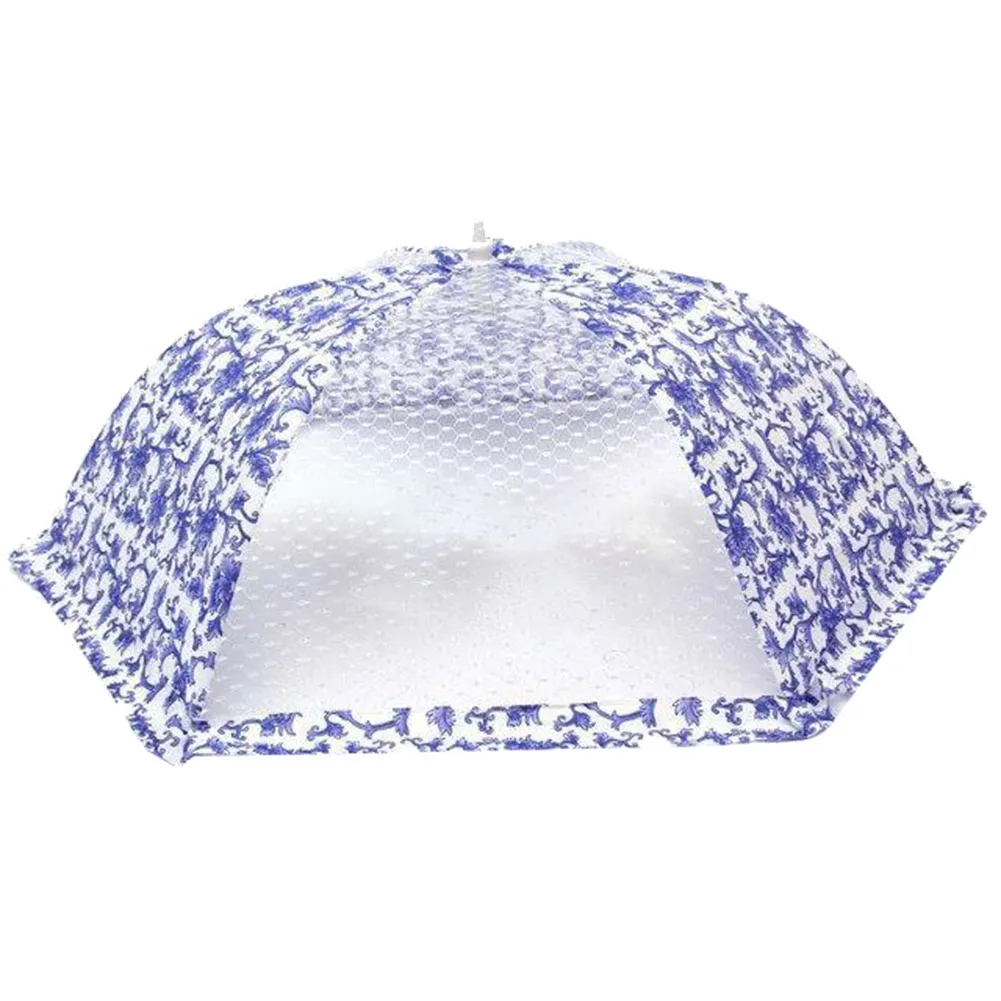 Food Cover Folding Anti-fly Dustproof Mesh Food Protective Cover Dining Table Tent kitchen accessories/kitchen gadgets 75x30cm