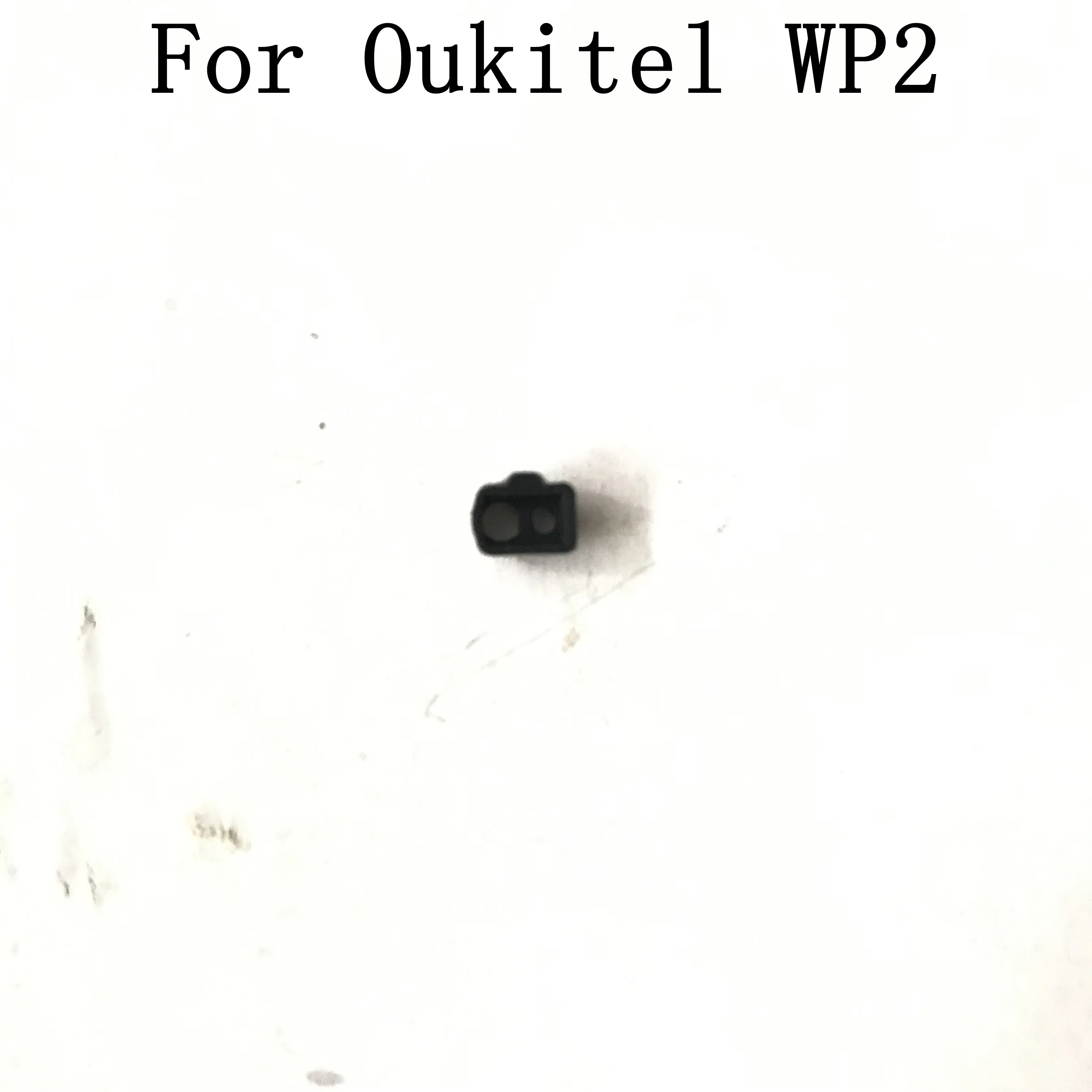 Oukitel WP2 используется телефон проксимально сенсор Резиновый рукав для Oukitel WP2 ремонт починка Часть Замена - Цвет: Black