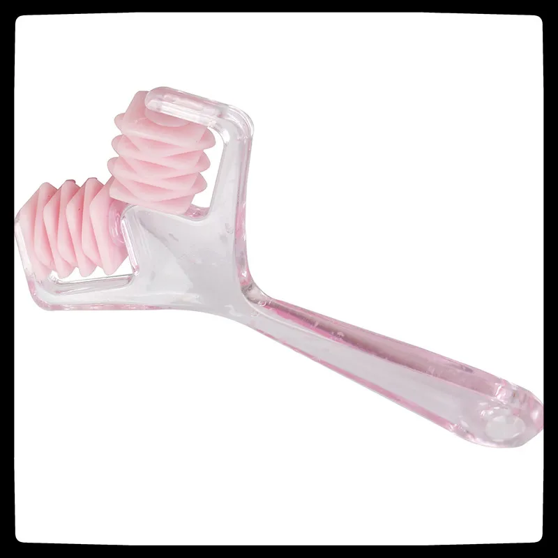 NEW face Beauty Roller Massager Stick Irregular Feather Wheel Chin Massager Slimming Chin Face Vibration  Massage