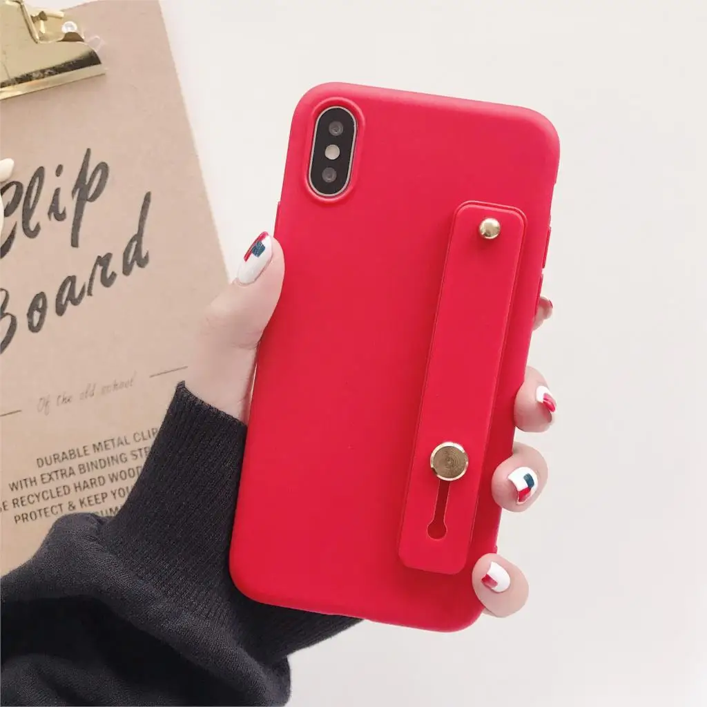 

Wrist Strap Hand Band Soft Silicone TPU Phone Case for SAMSUNG Galaxy A10 A20e A30 A40 A50 A60 A70 A80 M10 20 30 A750 A8S Cover