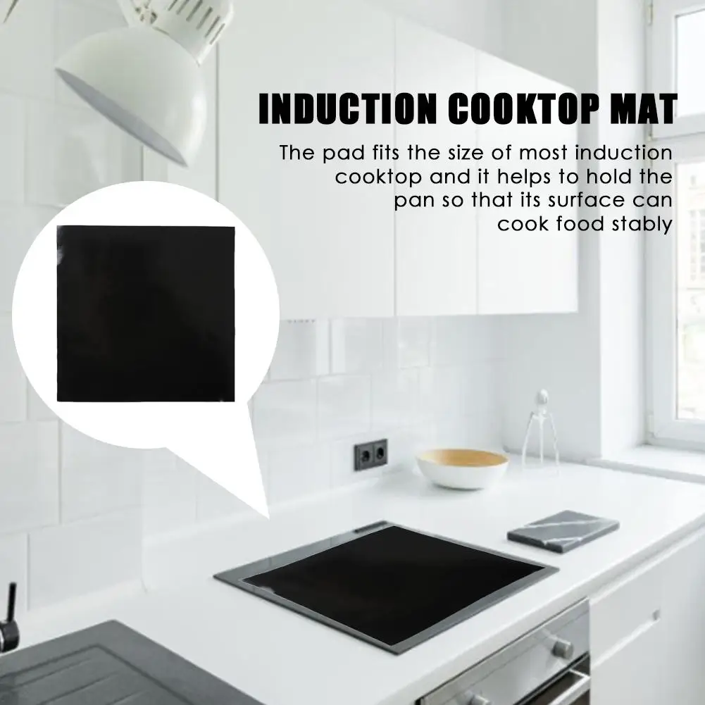 Induction Cooktop Mat Nonslip Induction Cook Top Pad Silicone Heat