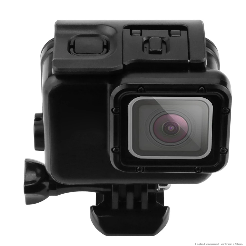 45 м подводный водонепроницаемый чехол для GoPro Hero 7 6 5 Черный Защитный чехол для дайвинга крепление корпуса для Go Pro 7 6 5 аксессуар