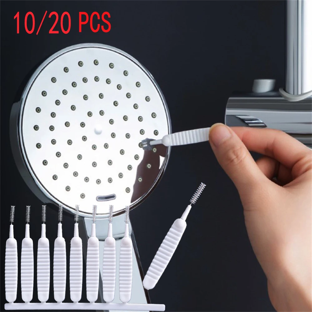 10/20pcs Shower Head Cleaning Brush Washing Anti-clogging Small