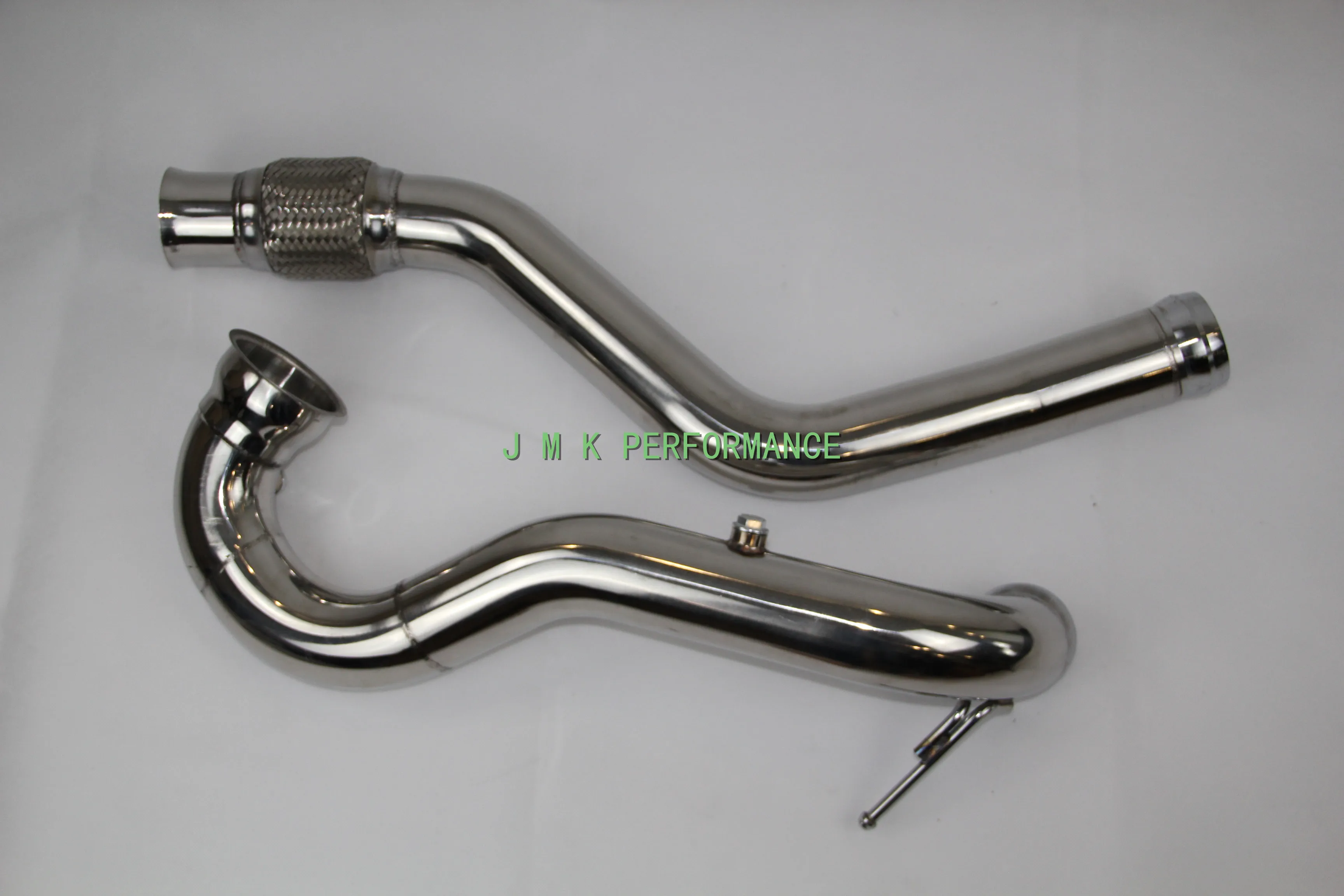 3 дюймовая турбо труба без косточек выхлопная для amg a45 cla45|downpipe| |