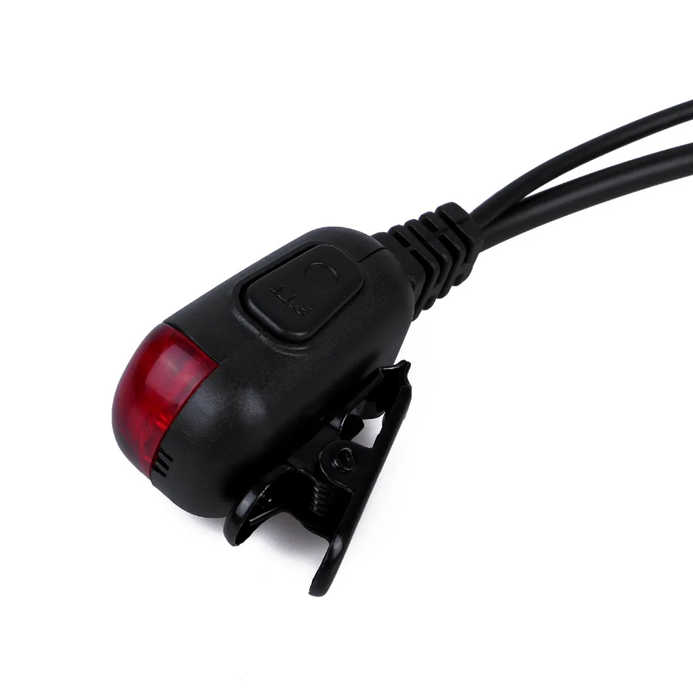 

2.5mm Microphone Acoustic Ear Tube Headset 3.5mm Earphone For Kenwood Baofeng TYT 2Pin Radio Driving Riding Motorcycles Bicycles