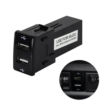 

Refit car charger with voltage display for isuzu D-MAX refit and upgrade
