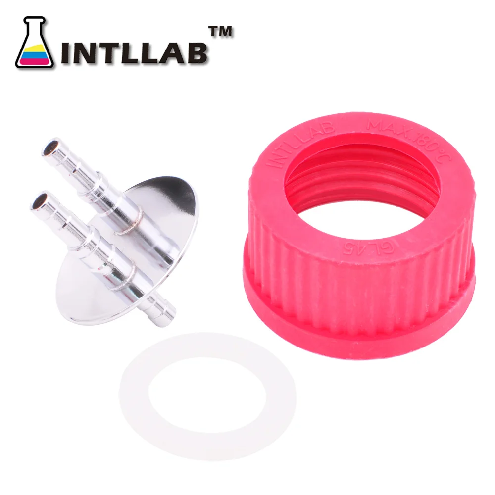 

[INTLLAB] GL45 stainless steel connector used in laboratory fermentor fermenter anaerobic reactor