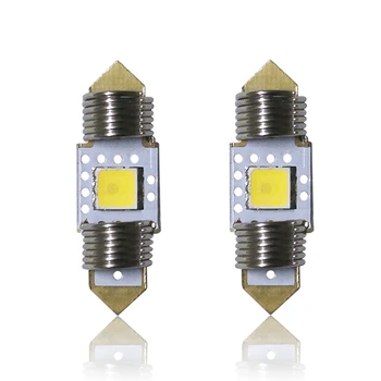 

GrandEver 2pcs Festoon 31mm LED Dome Map Light C5W Super Bright Canbus Error Festoon Dome Auto Car Interior Styling Light 12V