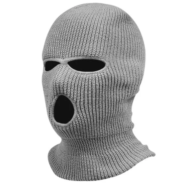 Embroidery Gun Heart Balaclava Face Mask Hat Three Hole Ski Hat Full Face Mask Keep Warm Protection Riding Hat Windproof Bonnet green skully hat Skullies & Beanies