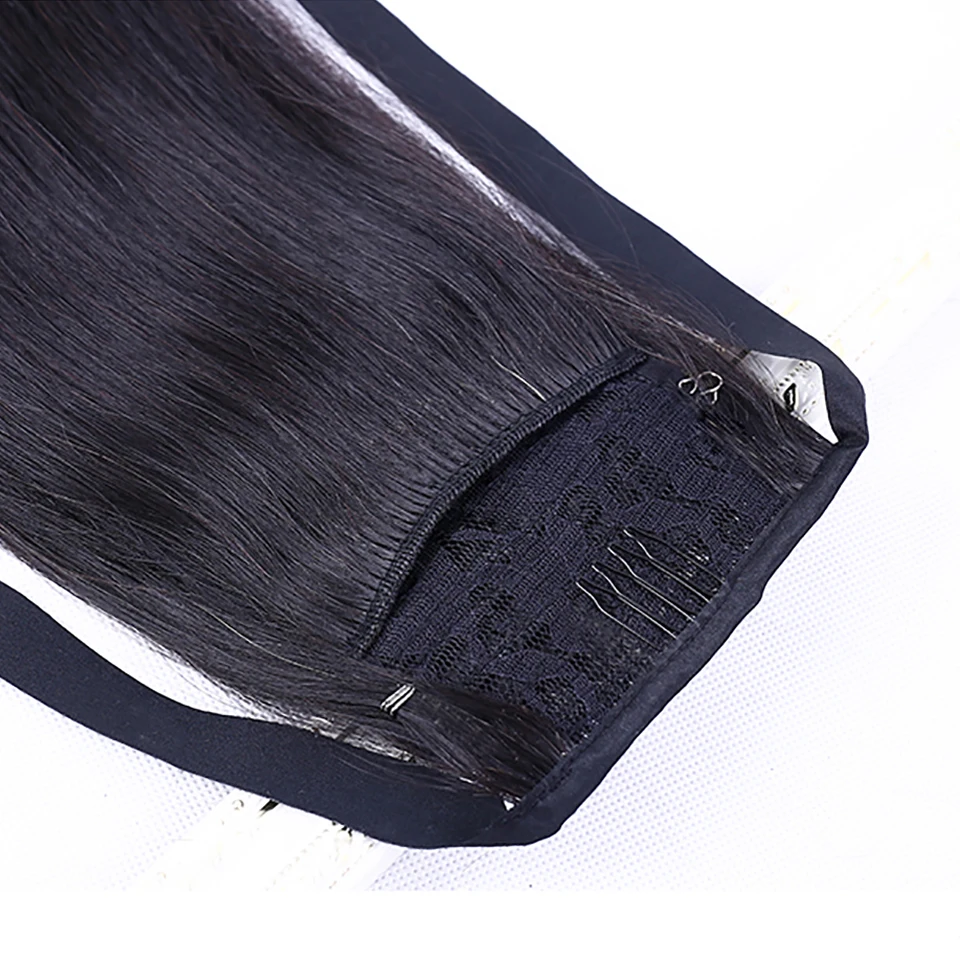 

Canbe Style Brazilian Remy Hair Ponytail Wrap Human Hair Drawstring Ponytail Human Hair Natural Hair Long Package Ponytail