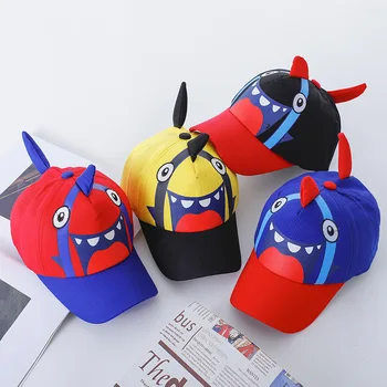 

Baby hats Cartoon children's baseball caps spring and summer 2020 new color matching outdoor casual boys and girls sun hat