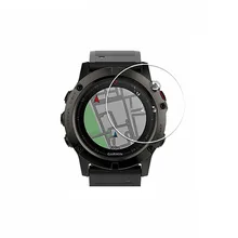 Sport High Definition Screen Protector Protective Full Cover Smart Watch Film Clear Round Tempered Glass For Garmin Fenix 5s