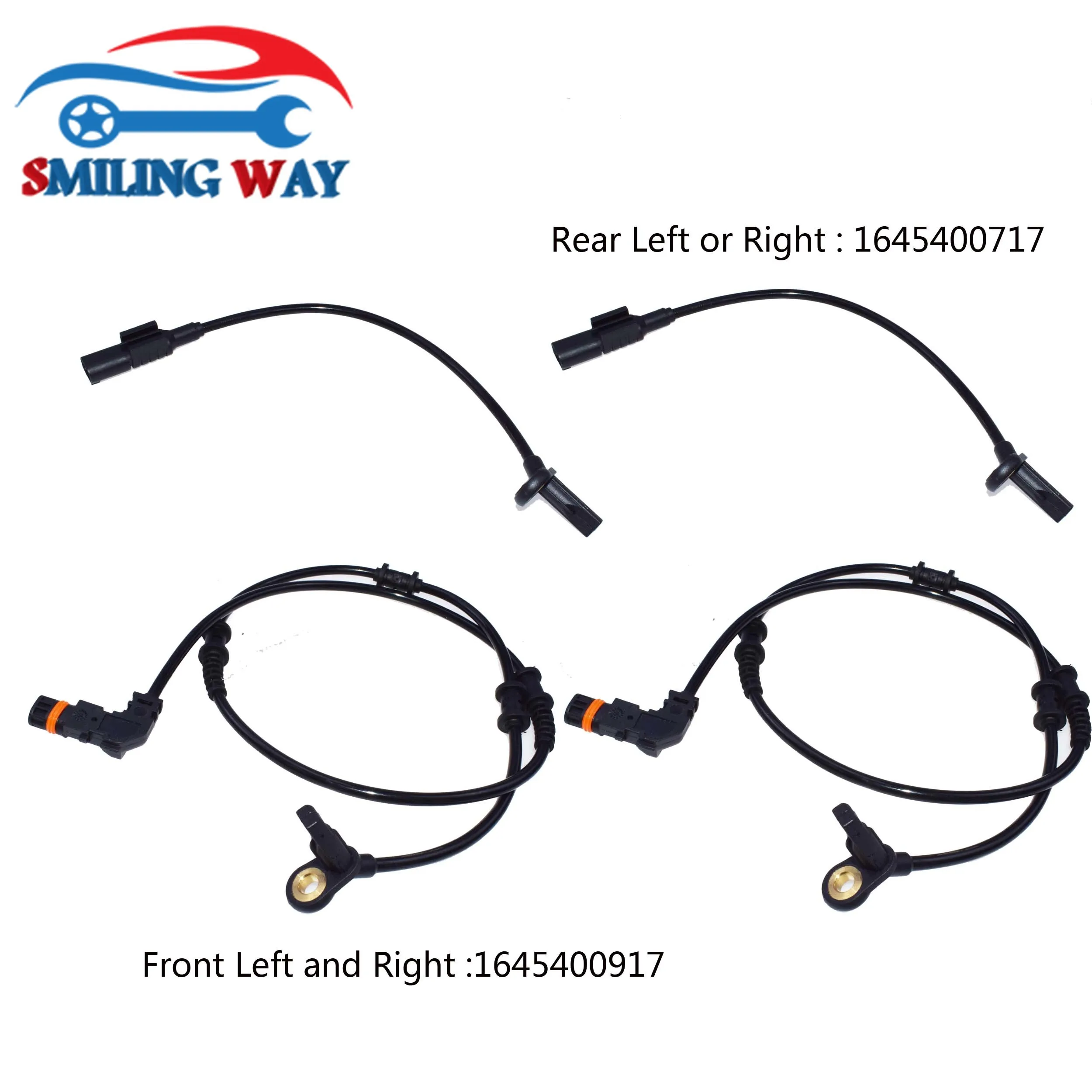 Front L/&R ABS Sensor for Mercedes-Benz ML GL320 350 450 500 550 1644405141