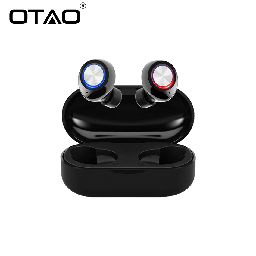 OTAO TWS настоящий беспроводной Bluetooth 5 0 сенсорный наушник мини-гарнитура в ухо Macaron